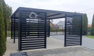 Ogłoszenie - CarPort PREMIUM - wiata samochodowa 5x5 - antracyt   CP115. Miniaturka 10