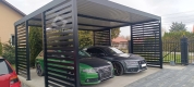 Ogłoszenie - CarPort PREMIUM - wiata samochodowa 5x5 - antracyt  CP113. Miniaturka 7