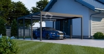 Ogłoszenie - CarPort PREMIUM - Wiata samochodowa 5x5 Antracyt - CP102. Miniaturka 6