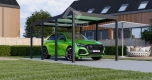 Ogłoszenie - CarPort PREMIUM - wiata samochodowa 3x5 - antracyt  CP106. Miniaturka 6