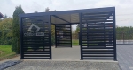 Ogłoszenie - CarPort PREMIUM - wiata samochodowa 5x5 - antracyt  CP113. Miniaturka 9