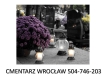 Ogłoszenie - Sprzątanie grobów na cmentarzu w Kiełczowie we Wrocławiu, tel. 504-746-203, opieka nad grobami. Miniaturka 1