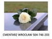 Ogłoszenie - Sprzątanie grobów na cmentarzu przy ulicy Chałupniczej we Wrocławiu, tel. 504-746-203, opieka nad grobem. Miniaturka 1