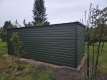 Ogłoszenie - SCHOWEK DOMEK OGRODOWY 6x4m brama + 2x okno – Zielony MAT + Grafit. Miniaturka 7