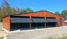 Ogłoszenie - Garaż blaszany 12×5 trzystanowiskowy – drewnopodobny, dwuspadowy. Miniaturka 2
