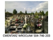 Ogłoszenie - Sprzątanie grobów na cmentarzu przy ulicy Smętnej we Wrocławiu, tel. 504-746-203, opieka nad grobem. Miniaturka 1