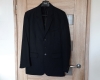 Ogłoszenie - męska MARYNARKA grafitowo-czarna, wełna, na 182 cm, stan jak nowy !. Miniaturka 6