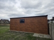 Ogłoszenie - Garaż Blaszany Premium 5.5x6m spad na prawo złoty dąb + ciemny grafit MAT. Miniaturka 3