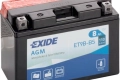 Ogłoszenie - Akumulator MOTO 8Ah 110A EXIDE ET9B-BS L+. Miniaturka 1