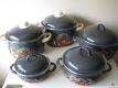 Ogłoszenie - Solidne czeskie garnki emaliowane z czasów PRL z pokrywkami  komplet 5 garnków. Miniaturka 4