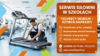 Ogłoszenie - Serwis siłowni w szkołach | Technicy Mobilni | Remonty maszyn i sprzętu sportowego. Miniaturka 1