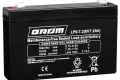 Ogłoszenie - Akumulator 7.2Ah GROM LP6-7.2 6V. Miniaturka 1