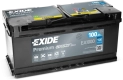 Ogłoszenie - Akumulator 100Ah 900A Exide Premium EA1000 EN PRAWY PLUS. Miniaturka 1