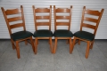 Ogłoszenie - krzesła dębowe 4 sztuki - jak nowe. Miniaturka 1
