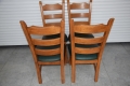 Ogłoszenie - krzesła dębowe 4 sztuki - jak nowe. Miniaturka 3