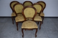 Ogłoszenie - krzesła medaliony 6 sztuk - super stan. Miniaturka 1