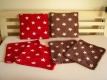 Ogłoszenie - Dekoracyjne pluszowe poszewki 45 x 45 cm w gwiazdki 6 szt na poduszki + kocyki. Miniaturka 2