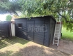 Ogłoszenie - Schowek - domek 4x3m - brama - okno - antracyt - dach spad w tył GP623. Miniaturka 2