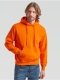 Ogłoszenie - Bluza z kapturem Classic nierozpinana kangurka pomarańczowa FRUIT of the LOOM. Miniaturka 1