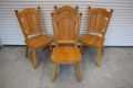 Ogłoszenie - stół rozkładany i 4 krzesła - cały komplet z drewna dębowego - jak nowy. Miniaturka 5