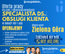 Ogłoszenie - Specjalista/-ka ds. obsługi klienta Zielona Góra. Miniaturka 1