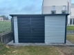 Ogłoszenie - Domek narzędziowy 4m x 2.5m schowek ogrodowy srebrny + grafit. Miniaturka 3