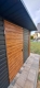 Ogłoszenie - Schowek - domek ogrodowy 4x4 - drzwi - okno - antracyt - dekor z lameli - dach spad w tył ID1107. Miniaturka 2