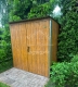 Ogłoszenie - Schowek - domek ogrodowy 1,8x2,5 - drzwi - jasny orzech - drewnopodobny - dach spad w tył ID1046. Miniaturka 2