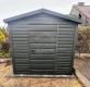 Ogłoszenie - Schowek domek ogrodowy 2x2m - drzwi - antracyt - dach dwuspadowy ID1080. Miniaturka 2