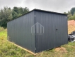 Ogłoszenie - Garaż blaszany 3x5m - brama dwuskrzydłowa - antracyt - dach spad w tył  SO168. Miniaturka 5
