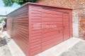 Ogłoszenie - Garaż Blaszany 4,5x7m Brama uchylna - Ciemny Brąz - Dach spad w bok ST140. Miniaturka 6