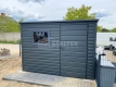 Ogłoszenie - Schowek - Domek Ogrodowy 2,5x2m  - Drzwi - okno - Antracyt - dach spad w tył ST133. Miniaturka 4