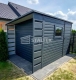 Ogłoszenie - Schowek - Domek Ogrodowy 3x2 + wiata 0,5m - Drzwi - okno - antracyt - dach spad w tył ST104. Miniaturka 2
