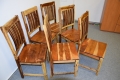 Ogłoszenie - krzesła 6 sztuk - jak nowe. Miniaturka 2