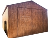 Ogłoszenie - Garaż blaszany 6x9 Brama + 3x okno drewnopodobny  Dach dwuspadowy GB184. Miniaturka 1