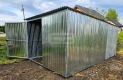 Ogłoszenie - Garaż 3×5 m blaszany – II gat – konstrukcja wolnostojąca – na budowe GB110. Miniaturka 4
