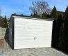 Ogłoszenie - Garaż blaszany 3x5 brama uchylna - drzwi - Biały Dach spad w tył GB141. Miniaturka 2