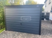 Ogłoszenie - Garaż blaszany 3x7 brama uchylna - okno PCV - antracyt Dach spad w tył GB157. Miniaturka 3