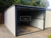 Ogłoszenie - Garaż blaszany 3x5 Brama - Biały  - Dach spad w tył GB138. Miniaturka 4