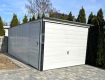 Ogłoszenie - Garaż blaszany 3x5 brama uchylna - drzwi - Biały Dach spad w tył GB141. Miniaturka 4
