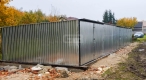 Ogłoszenie - GARAŻ BLASZANY RZĄD 17,5m x 5m - spad tył 4x Brama ocynk GB188. Miniaturka 3