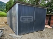 Ogłoszenie - Garaż 3×5 m blaszany – II gat – konstrukcja wolnostojąca – na budowe GB111. Miniaturka 4
