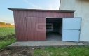 Ogłoszenie - Garaż blaszany 5x6m, wolnostojący - brama dwuskrzydłowa - drzwi - okno - spad w tył GB175. Miniaturka 4