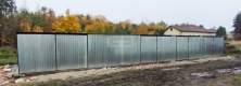 Ogłoszenie - GARAŻ BLASZANY RZĄD 17,5m x 5m - spad tył 4x Brama ocynk GB188. Miniaturka 2