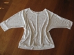 Ogłoszenie - Luźny, biały sweterek, bluzka z cekinkami,  L / XL. Miniaturka 6
