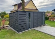 Ogłoszenie - Schowek – Domek Ogrodowy 4,2×2,5m – Wiata 1×2,5m – Brama – 2x okno – Antracyt – Dach Spad w tył PLG231. Miniaturka 3