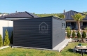 Ogłoszenie - Garaż Blaszany 5,2X3 - Brama Uchylna - Drzwi - 2x okno - Antracyt  Spad w tył PLG226. Miniaturka 3