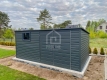 Ogłoszenie - Schowek - Domek Ogrodowy 4,5x3m -  Drzwi  - okno - antracyt - dach spad w tył PLG194. Miniaturka 3