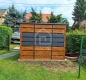 Ogłoszenie - Wiata śmietnikowa 2,5x1,3 m antracyt + drewnopodobny - spad w tył PLG193. Miniaturka 3