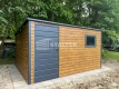 Ogłoszenie - Schowek - Domek Ogrodowy 3x2 - drzwi - okno - jasny orzech - antracyt - drewnopodobny - dach spad w tył  ST158. Miniaturka 3